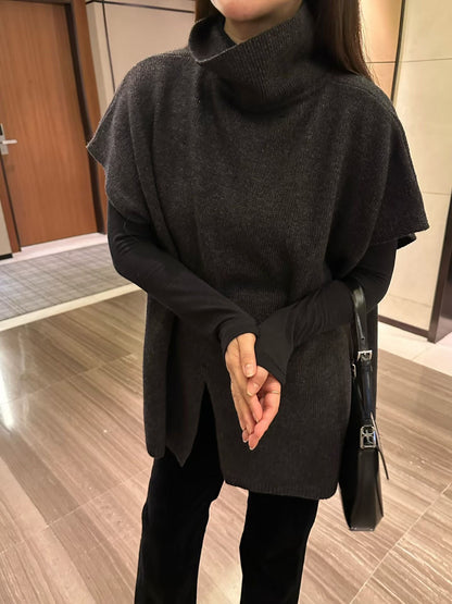 Extra Fine Wool Blend 2-way Cape