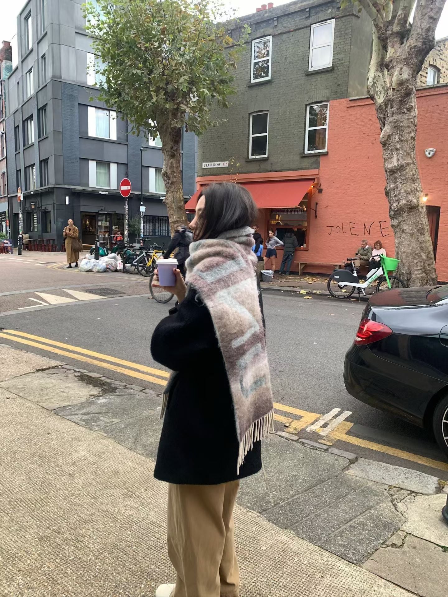 UNDERSON Abstract Wool Scarf