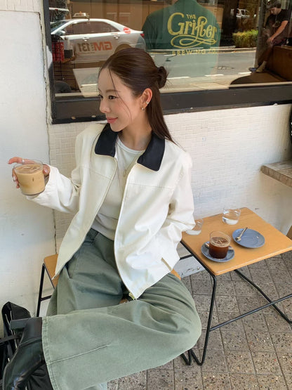 Timeless Chic Spring Utility Jacket