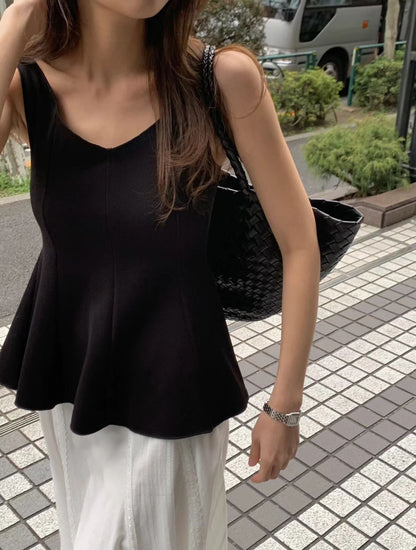 【店主大推！】氣質傘形彈性上衣 | Elegant Sophie Peplum Top