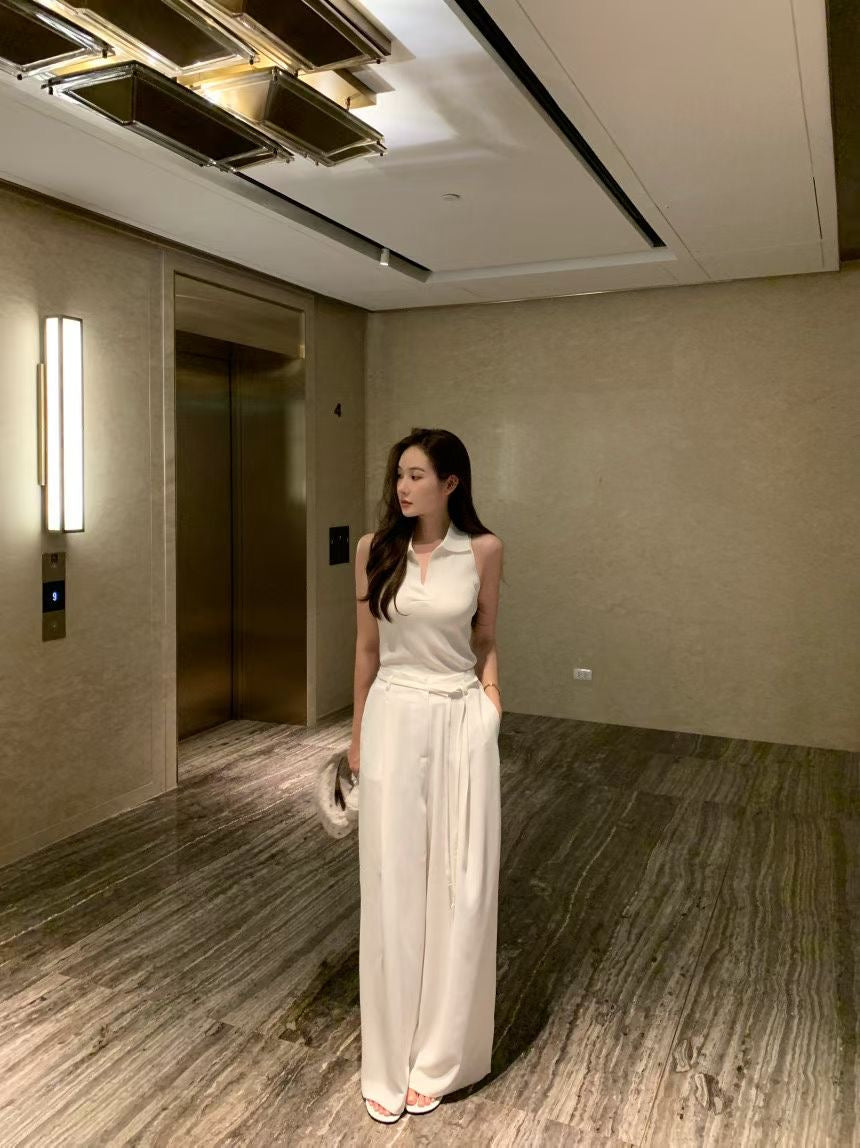 Effortless Office Chic Pants | 氣質垂墜直筒長褲