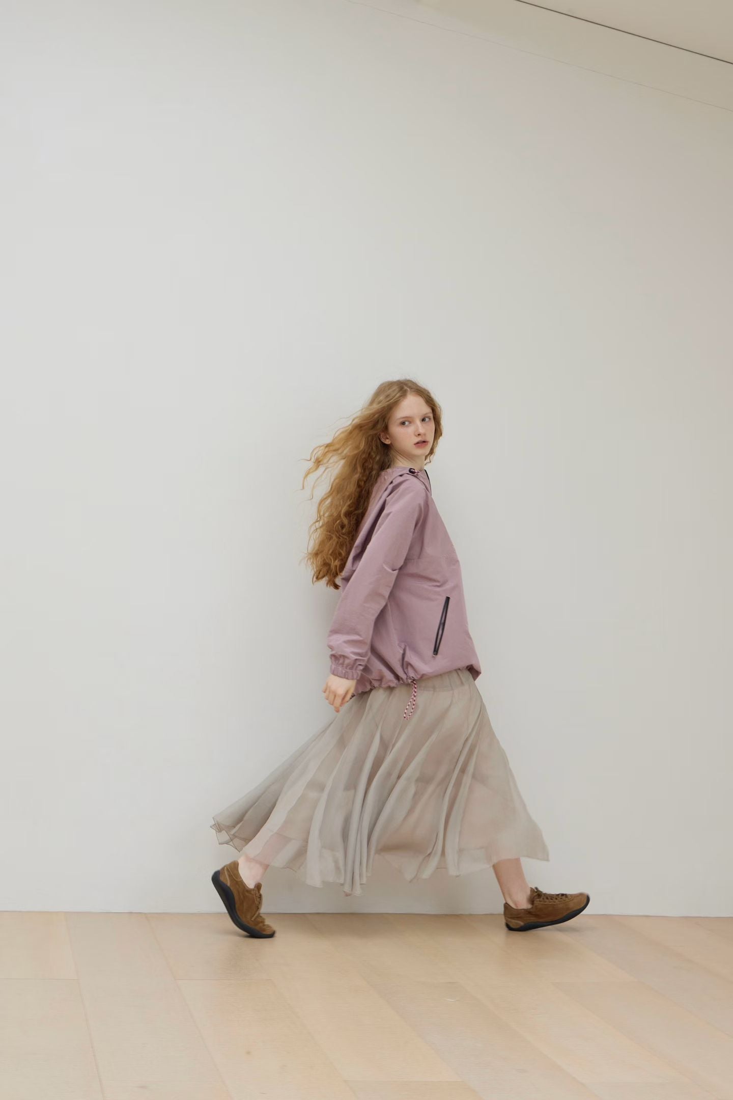 Tencel Chiffon Runaway Dress | 天絲夢幻飄飄裙