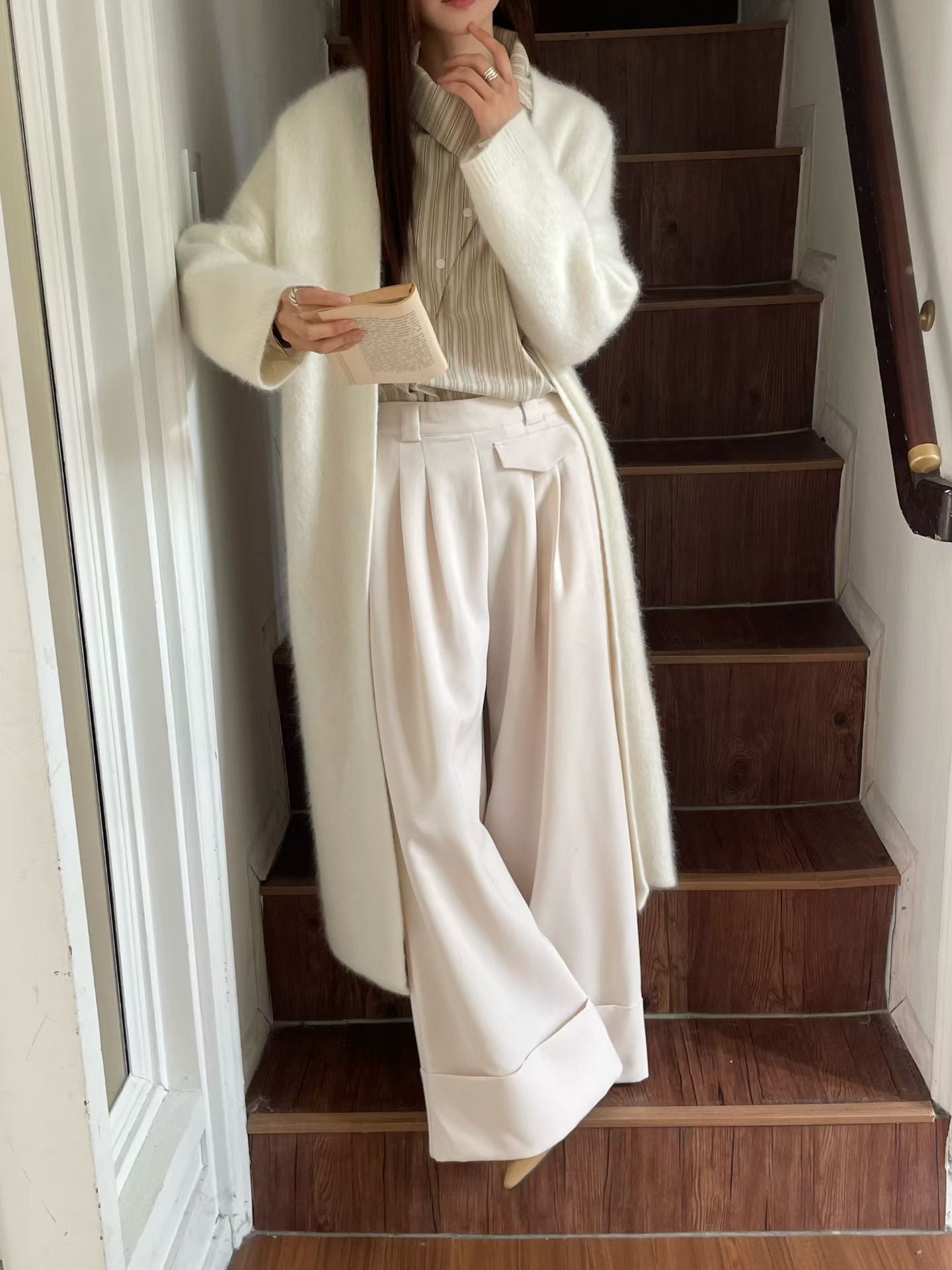 Aura Wide Leg Pants | 氣場滿分闊腳長褲