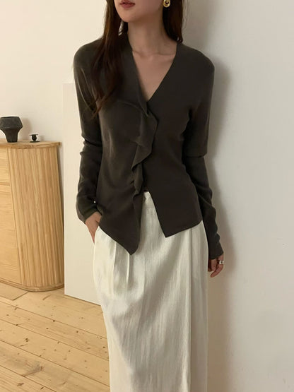 【Monotour連線 - 壓軸加碼款】Ruffles Ultra Soft Sweetie Top