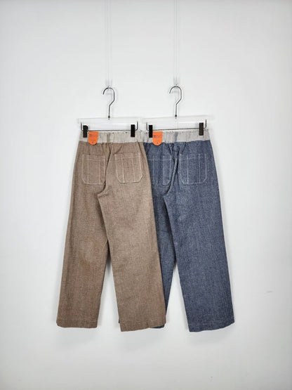 The Posh Patchwork Denim Jeans | 手工感拼布牛仔