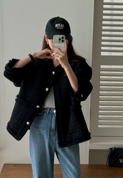 [連線壓軸加碼款] 震撼回饋價 - Timeless Quilted Tweed Jacket