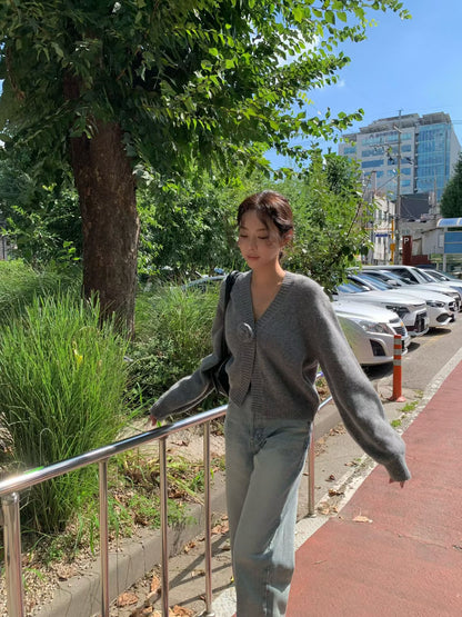 Luxurious Alpaca Camelia Cardigan