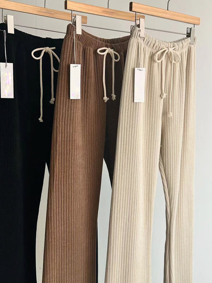 [連線壓軸加碼款] Everyday Comfort Stretchy Pants | 冬日基礎直紋彈力褲