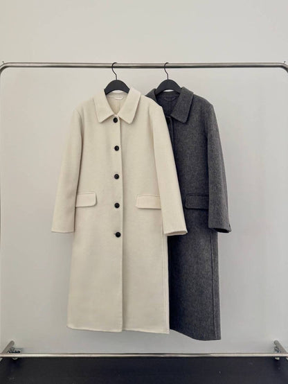 Classic Heritage Long Wool Coat