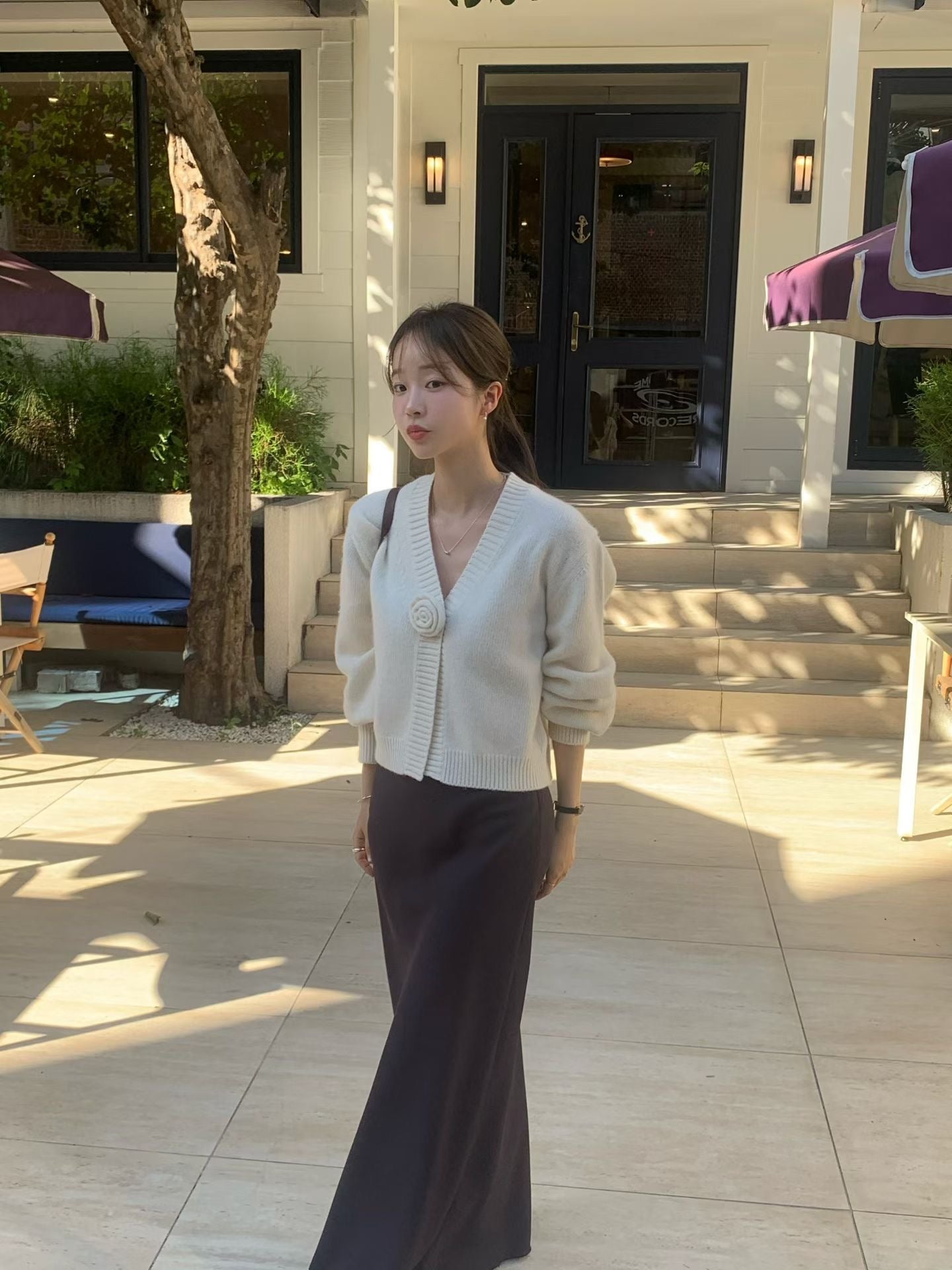 Luxurious Alpaca Camelia Cardigan