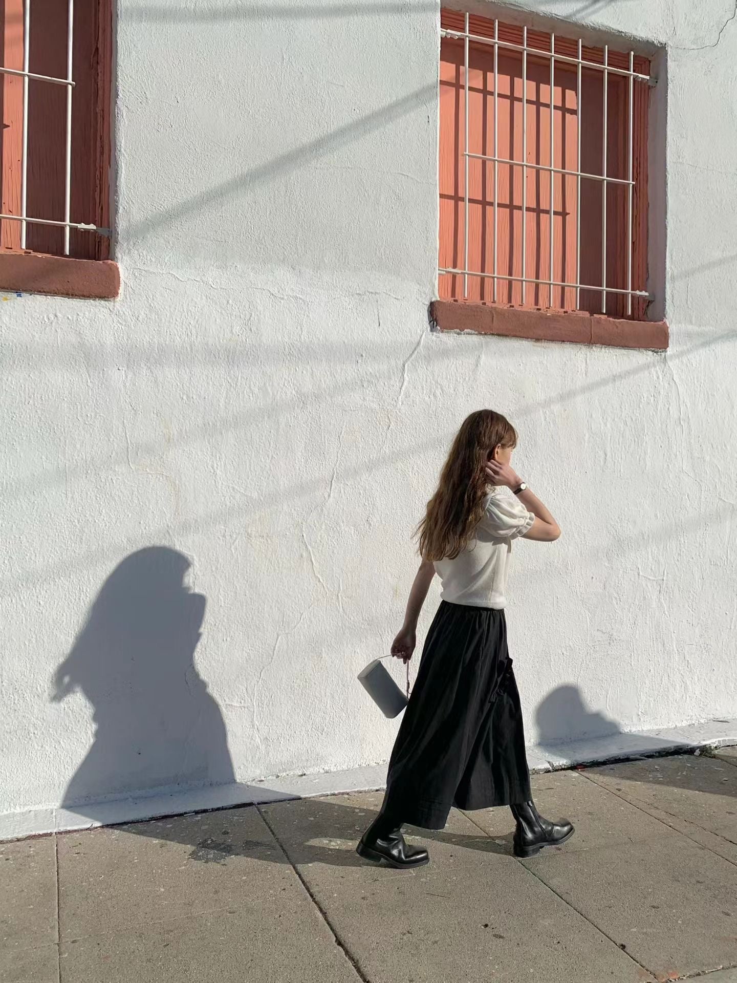 <真絲。親膚> Princess Silk Ruffle Sleeves Tee |溫柔木耳點綴Top