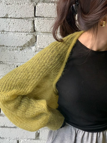 <<唯美小羊毛 3-WAY>>Snuggly Lambswool Cover-up ｜ 柔滑小外套&領巾