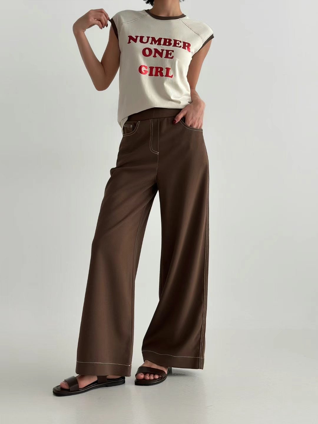 【店主最愛休閒褲】The Faux Denim Casual Pants | 扮牛仔輕型休閒長褲