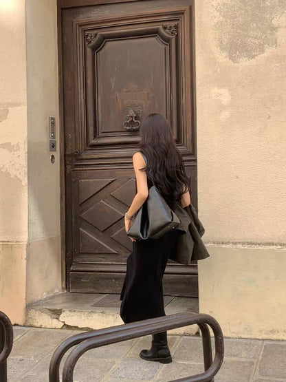 <<秋冬必備百搭OPS>> Waffle Sleeveless OPS