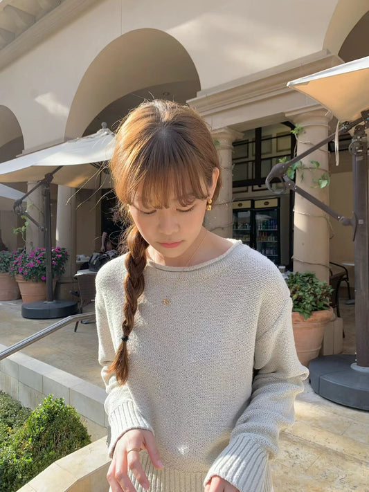 Lightness Linen-blend Spring Knit