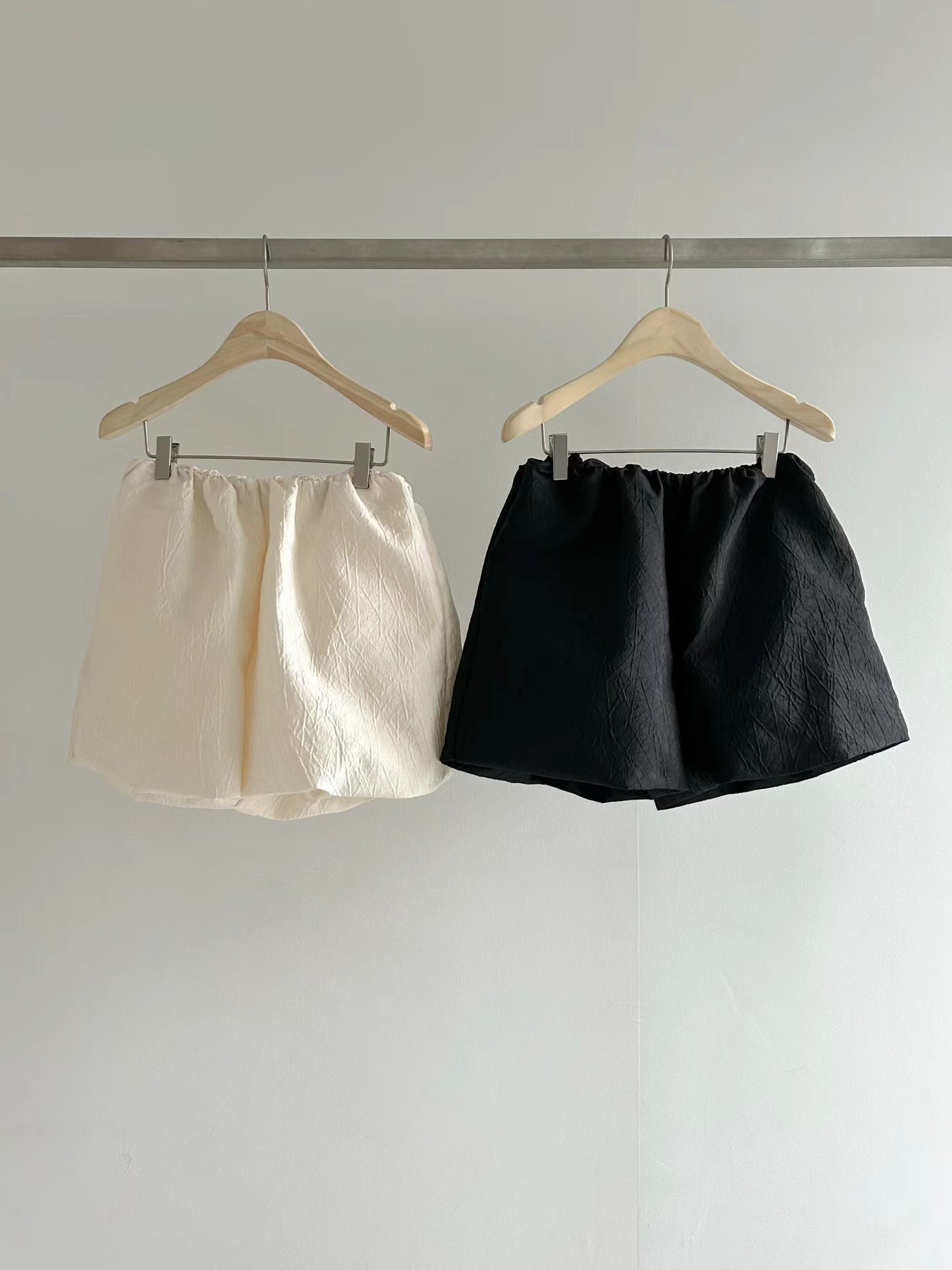 Textured Bubble Shorts