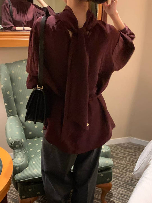 Sheer 2-way Blouse | 前後穿著雪紡Blouse