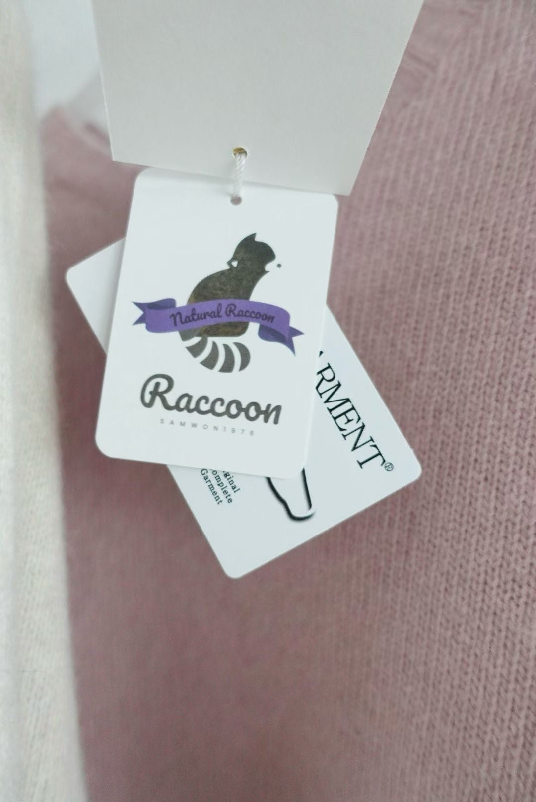 Premium Ultra Soft Raccoon Knit | 軟糯浣熊毛針織