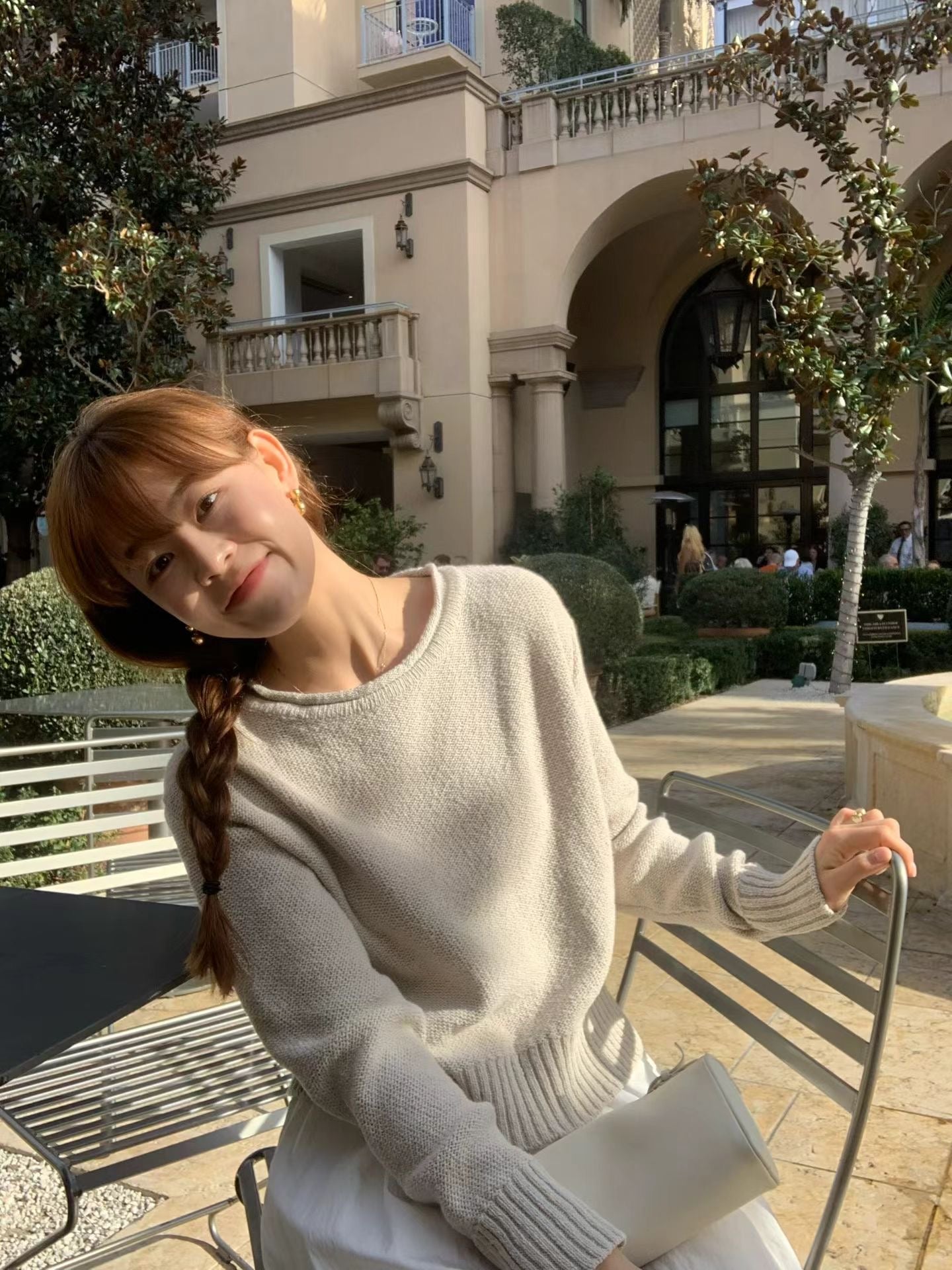 Lightness Linen-blend Spring Knit