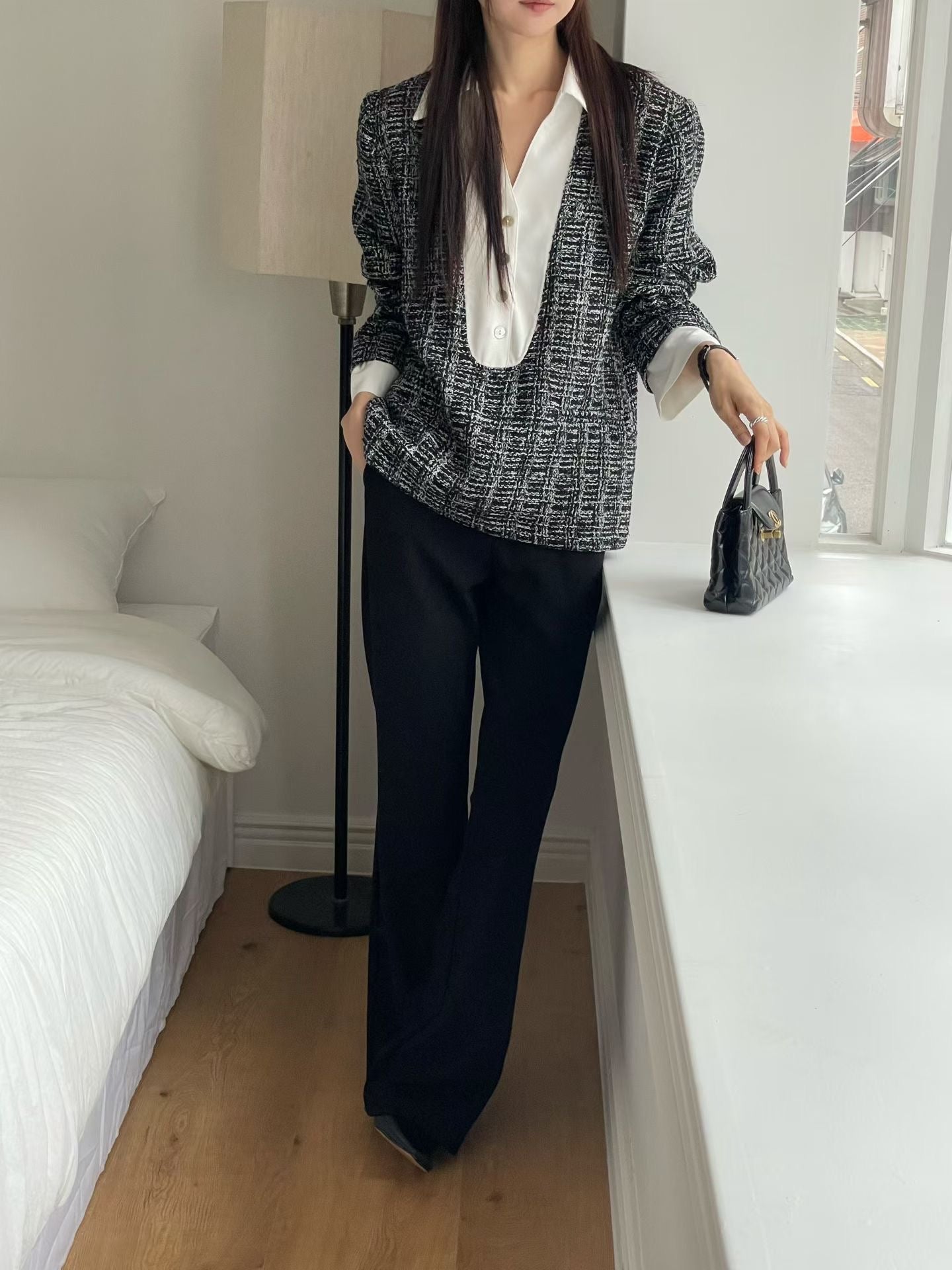 【返工長褲推介】Smooth Light Flared Pants | 極美小喇吧長褲