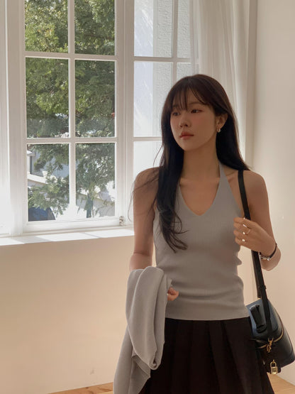 Ultra Soft Halter Neck Tank Top