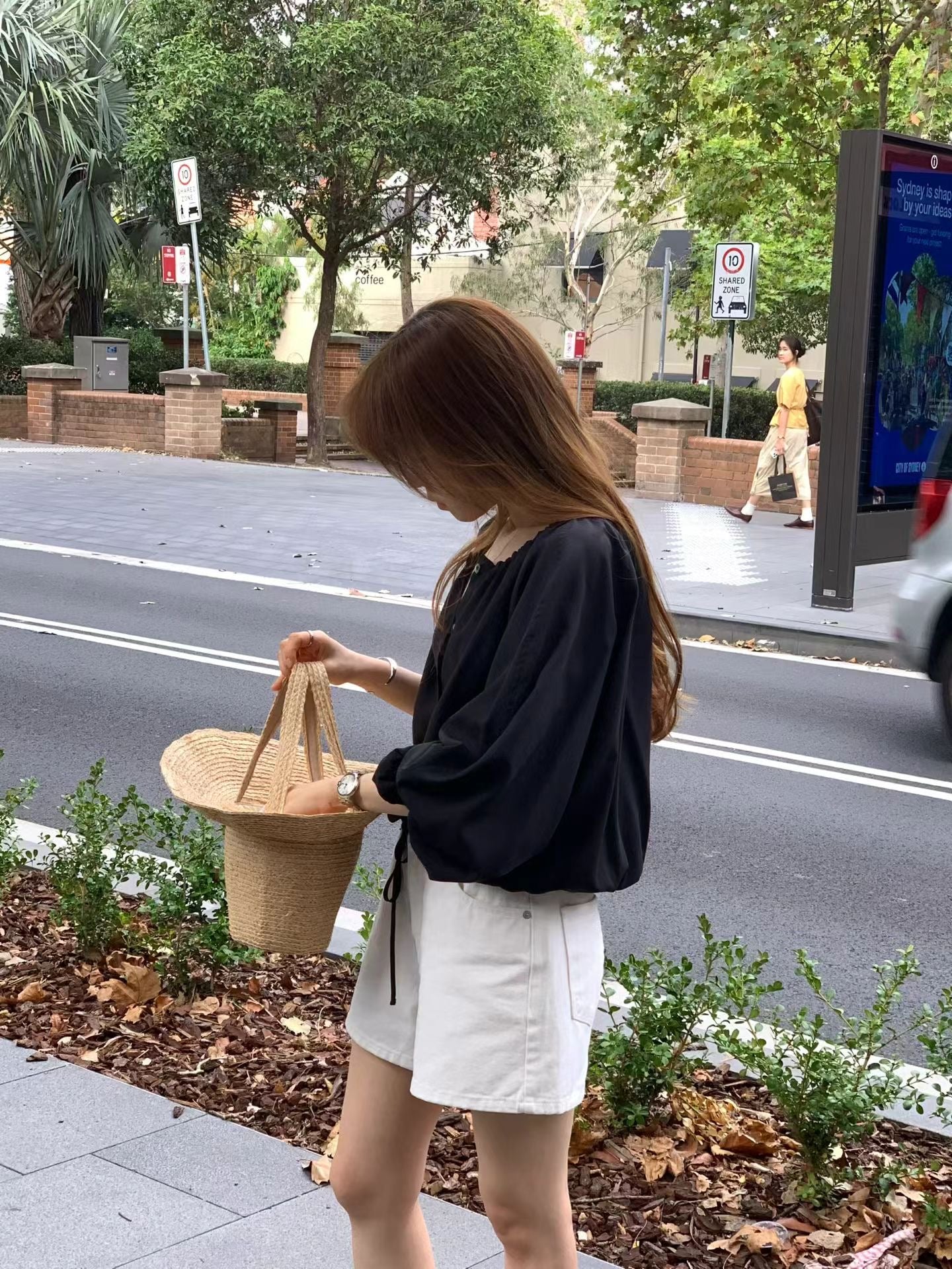 Parisian Bubble String Blouse