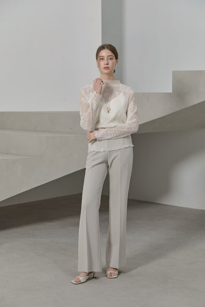 <最美剪裁!> Chic Tailored Office Trousers | 日常直腳西裝長褲
