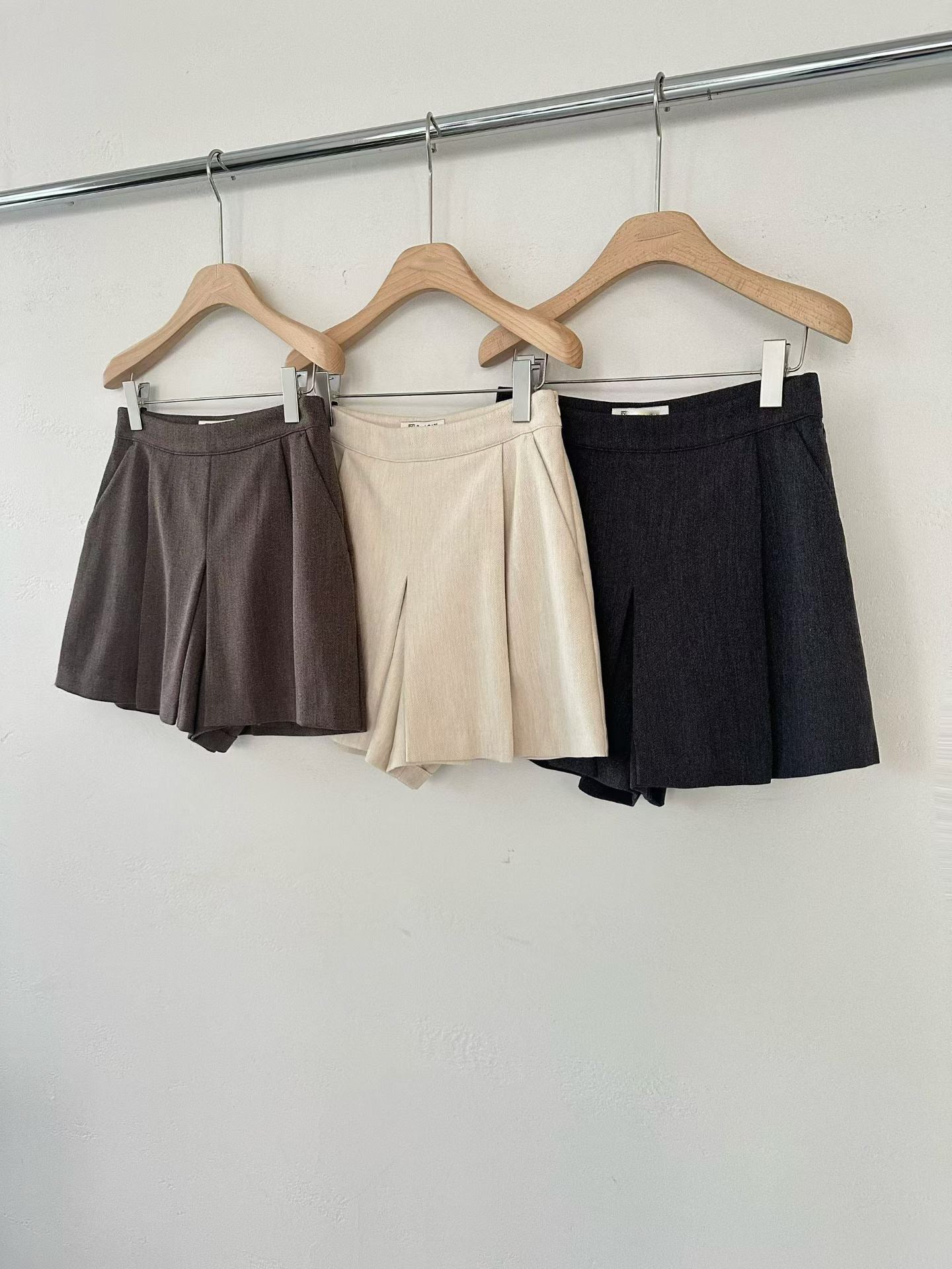 <絕美冬季短褲> Winter Pleated Shorts