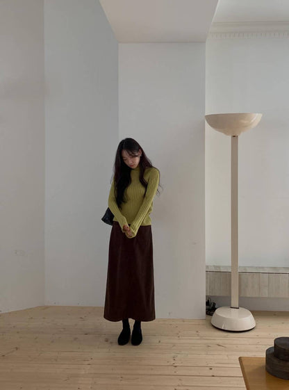 Barn Life Corduroy Midi Skirt