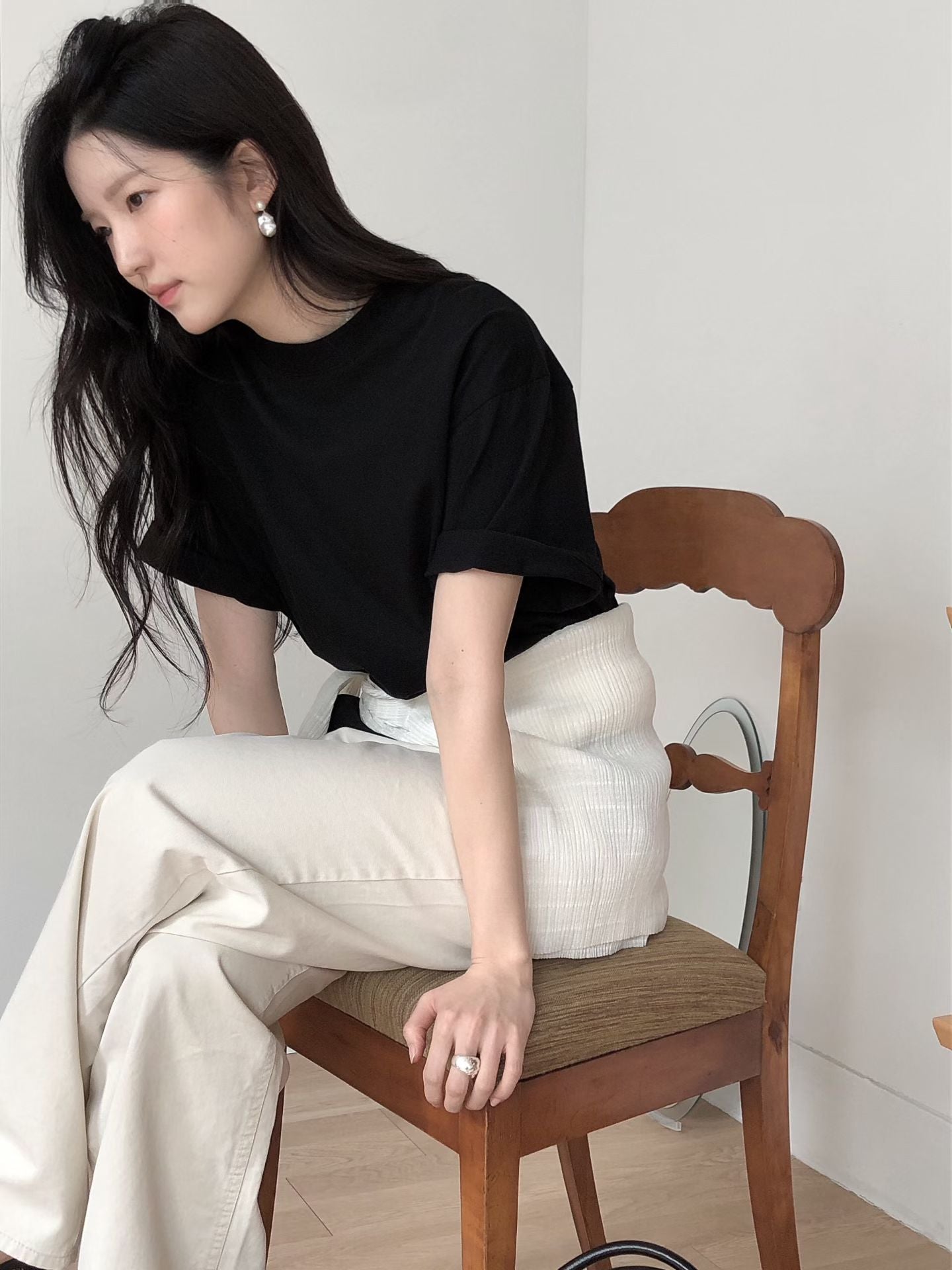 【顯瘦版型T】基礎款落肩短袖T | Ultra Softie Boxy Tee