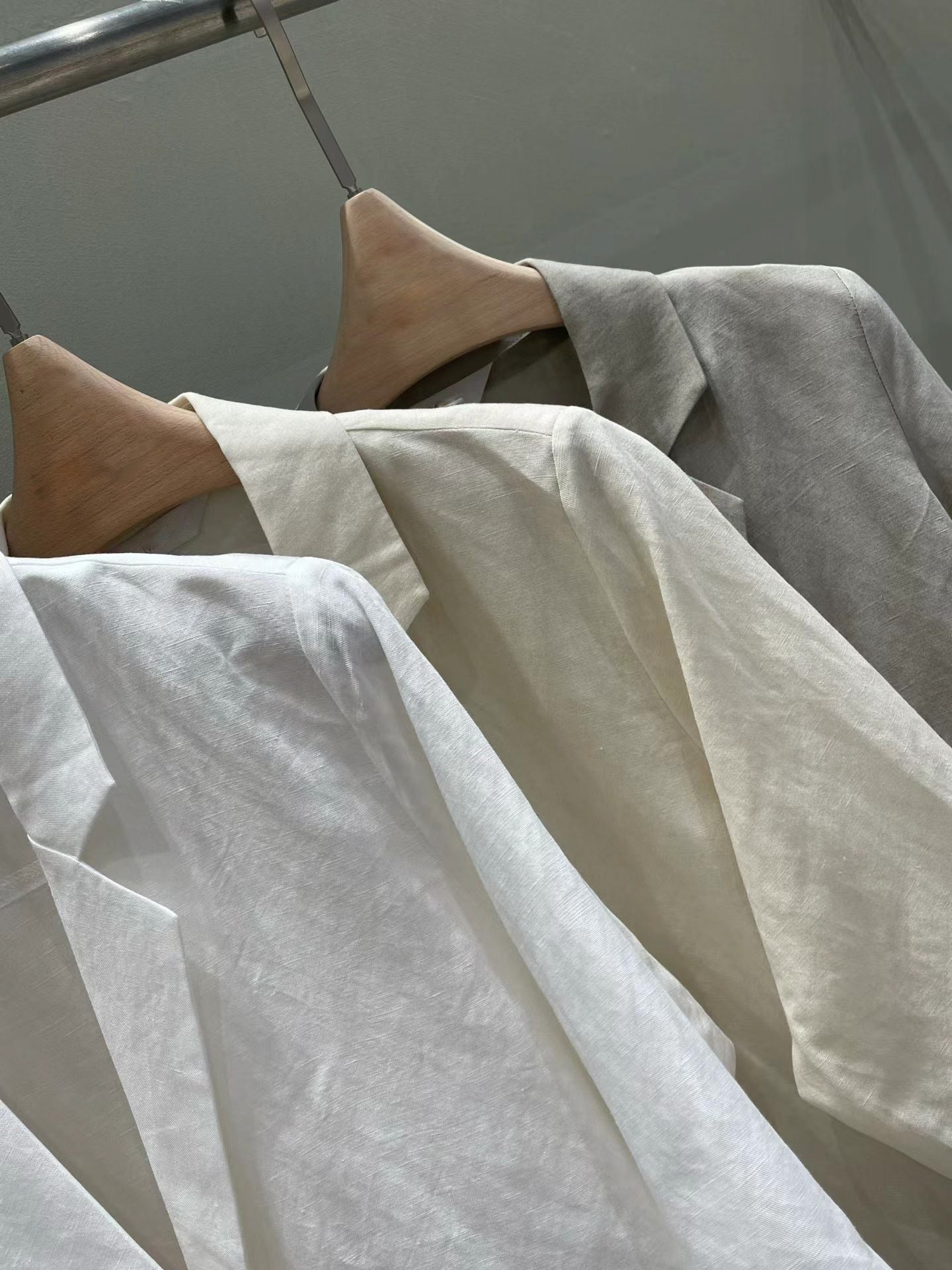 Casual Tailored Linen Blazer  | 休閒挺版亞麻西裝外套