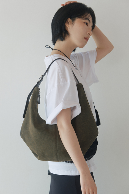 《連線期間限定》Atelier de Lumen Mossy Hobo Bag