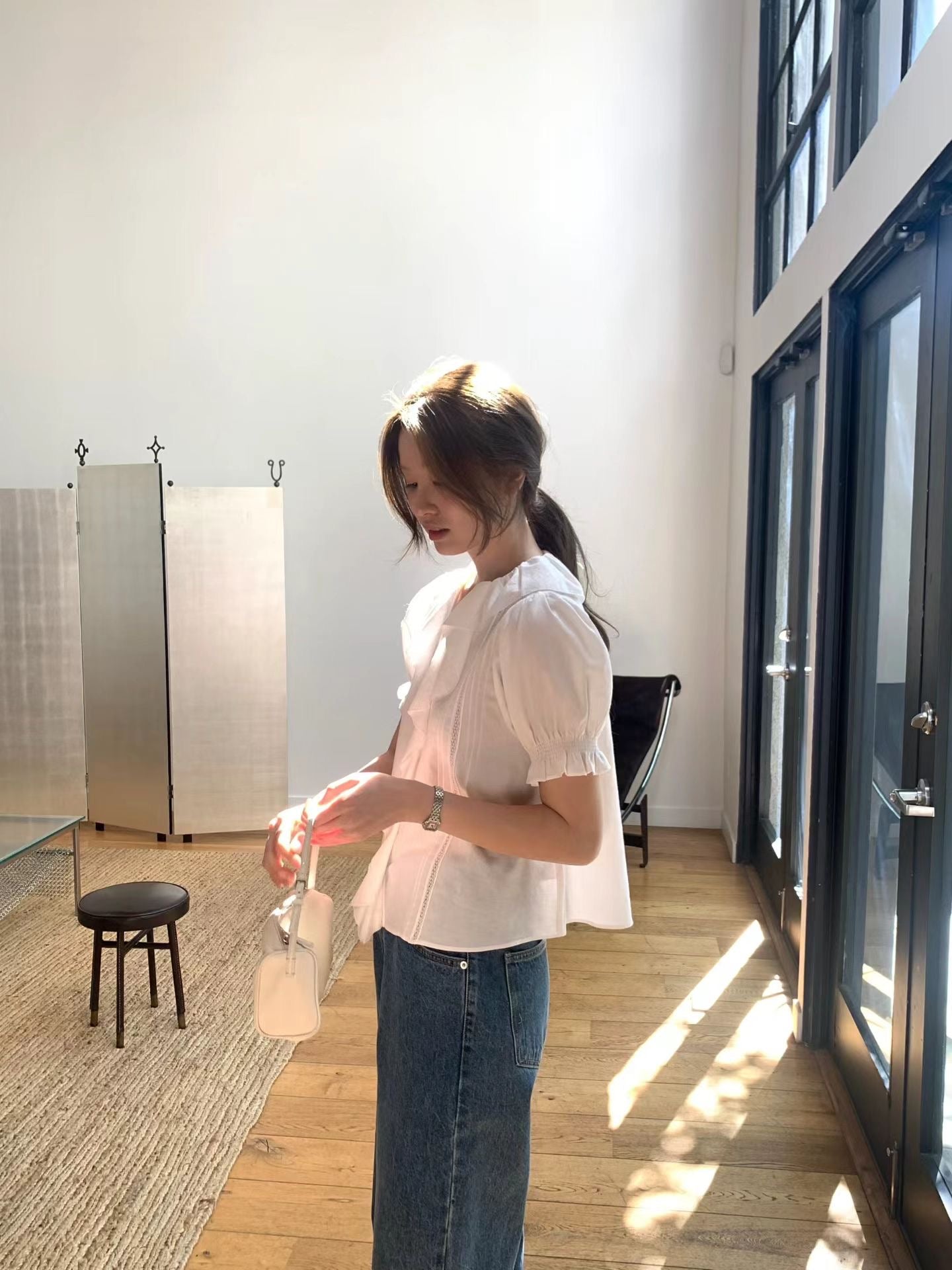 Fluted Ruffles Blouse