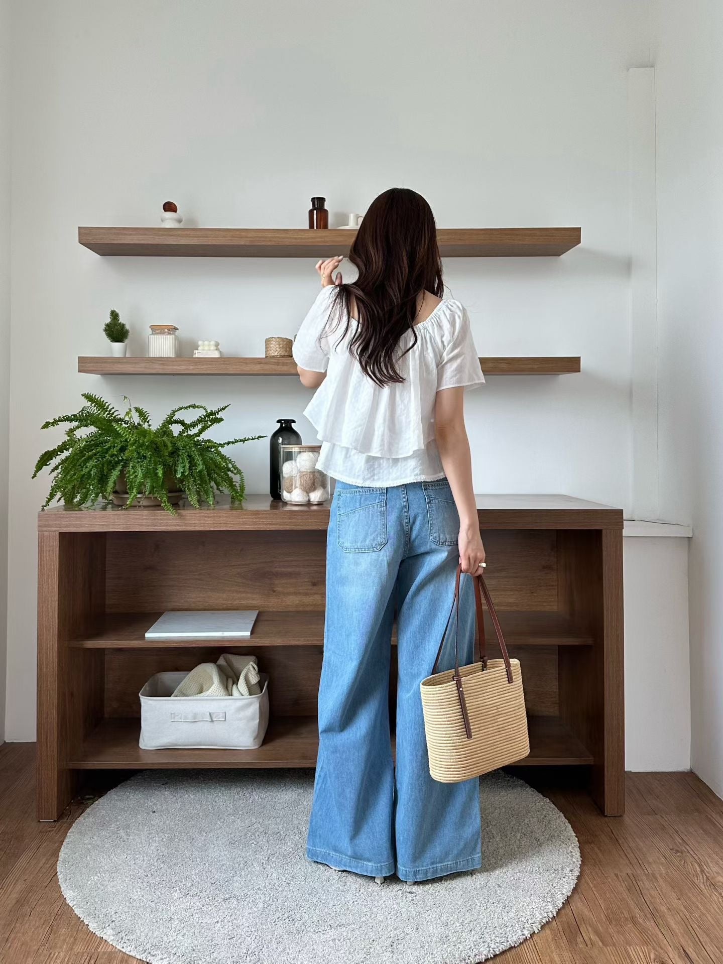 Layered Ruffle Cloud Blouse |  疊層荷葉邊上衣