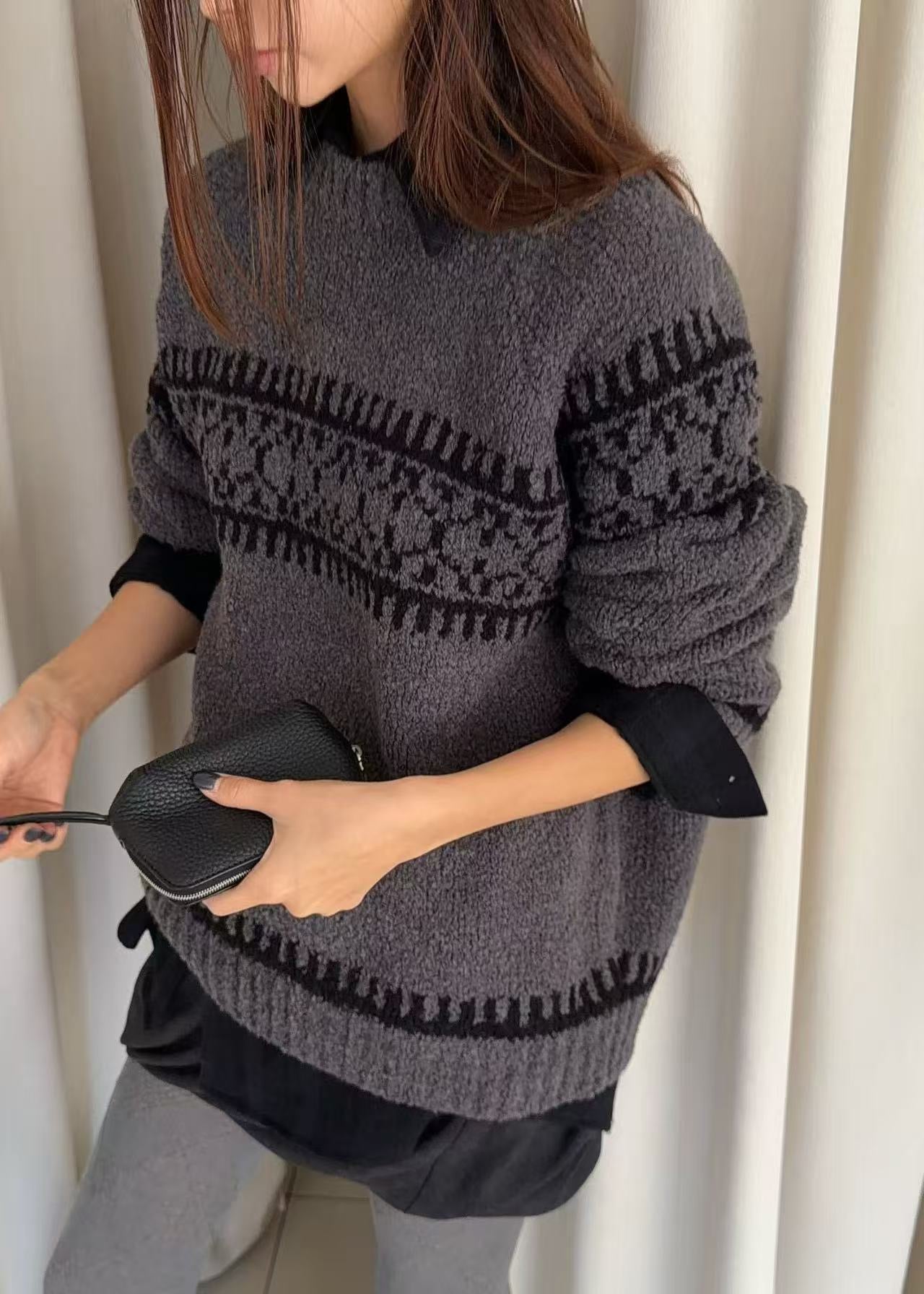 Joelle Festive Wool Knit | 簡約羊毛精緻針織