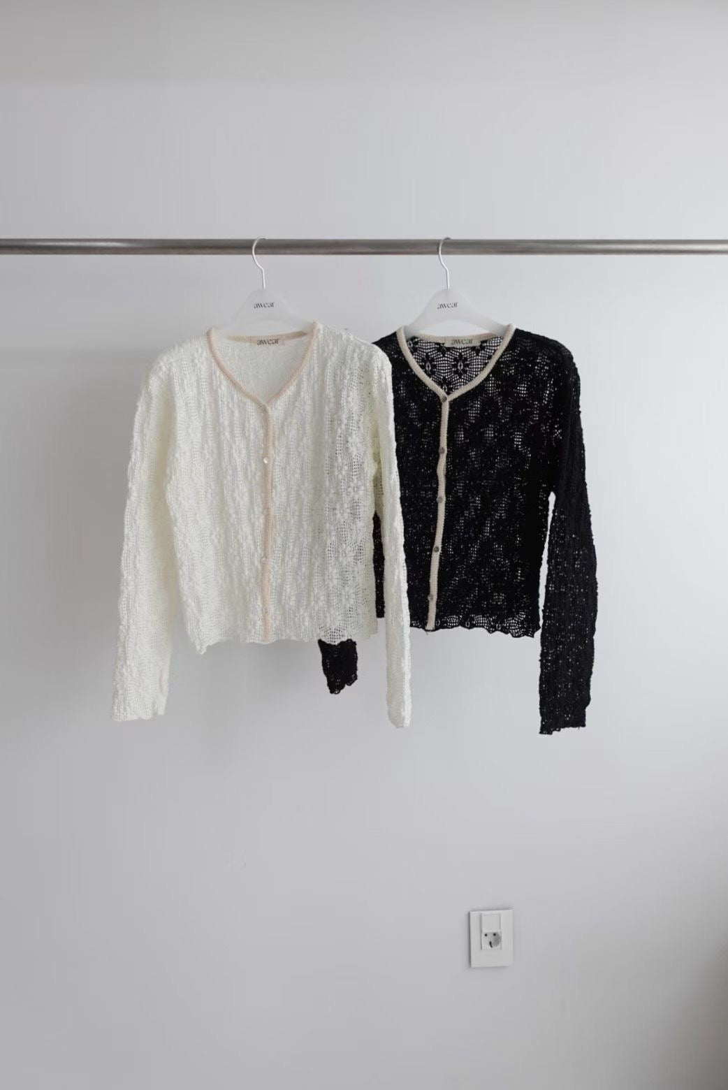 Delicate Crochet Cardigan 鈎織通花小外套