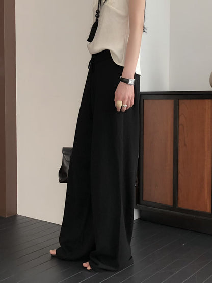[最多敲碗！]￼Light Knitted Flexi Pants | 春夏薄針織休閒長褲