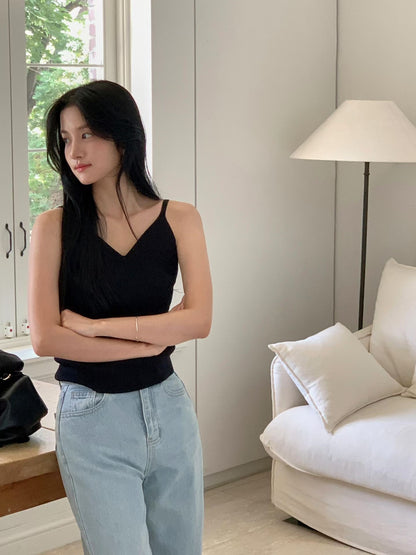 Ultra Stretchy Cotton Cami | 彈力棉質吊帶小背心