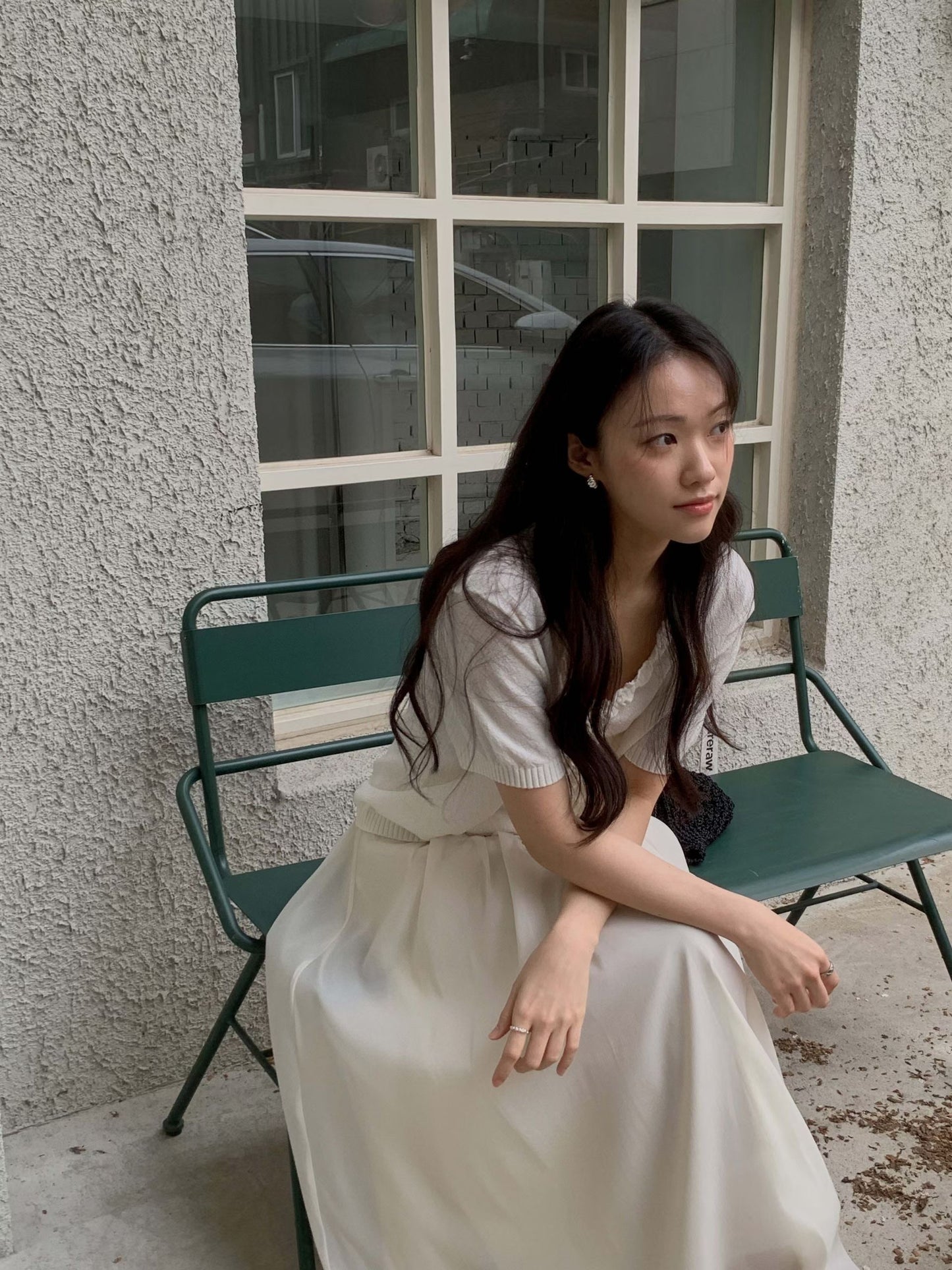 Delicate Ruffle Knitted Blouse | 精緻木耳滾邊上衣￼