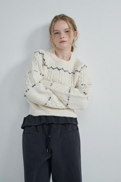 【Monotour連線 - 壓軸加碼款】Fluff Line Sweater