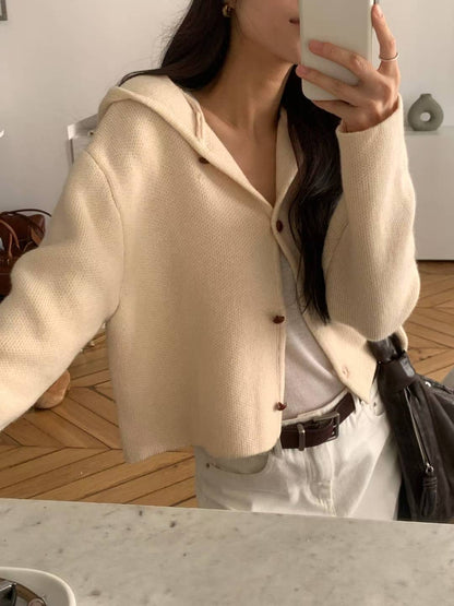 【Monotour 連線】慵懶落肩針織外套