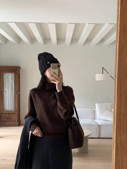 [連線壓軸加碼款] COMEBACK~升級回歸 Wholegarment Cashmere Highneck Knit 2.0