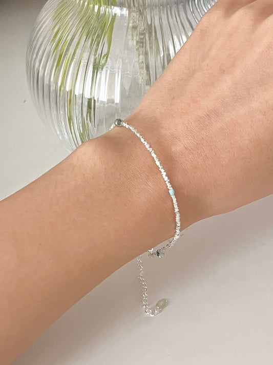 Dainty Micro Mix Bead Bracelet