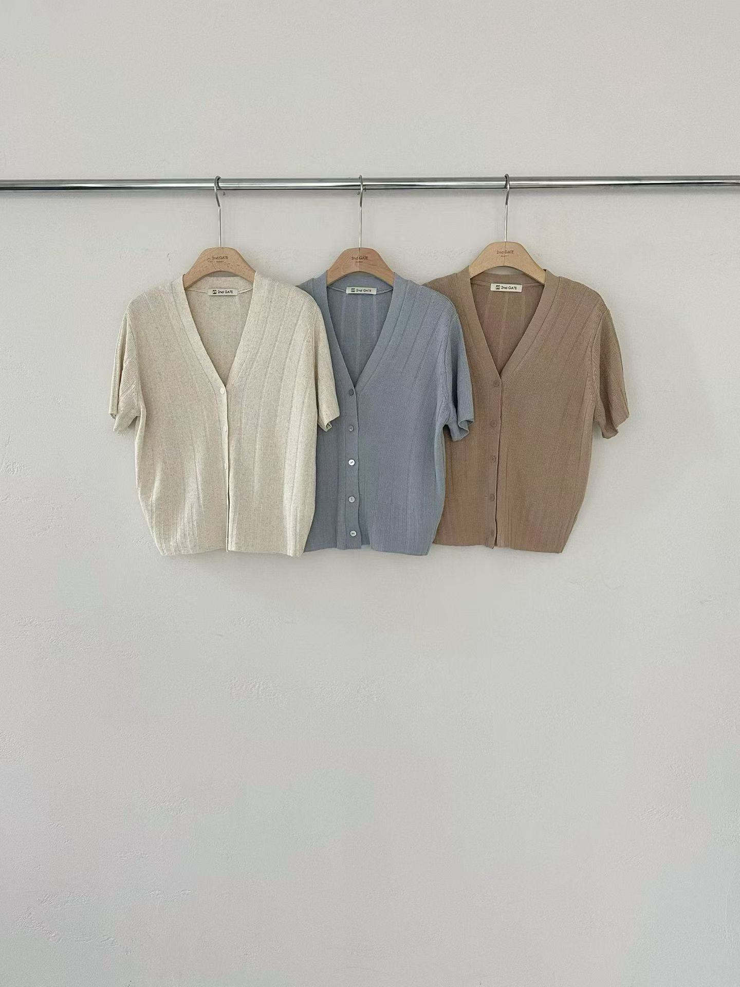 Essential Summer Knit Cardigan | 夏日短袖小冷衫
