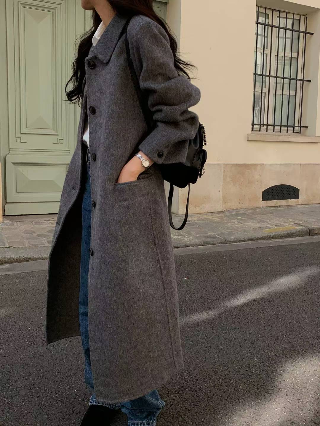 Classic Heritage Long Wool Coat