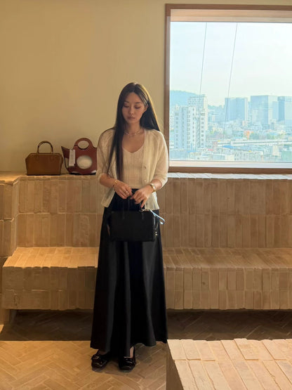 Luxurious Icy Cooling Pants | 絲滑冰感闊長褲