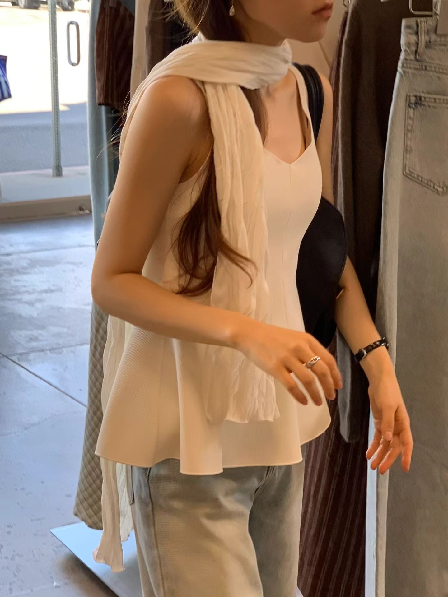 【店主大推！】氣質傘形彈性上衣 | Elegant Sophie Peplum Top