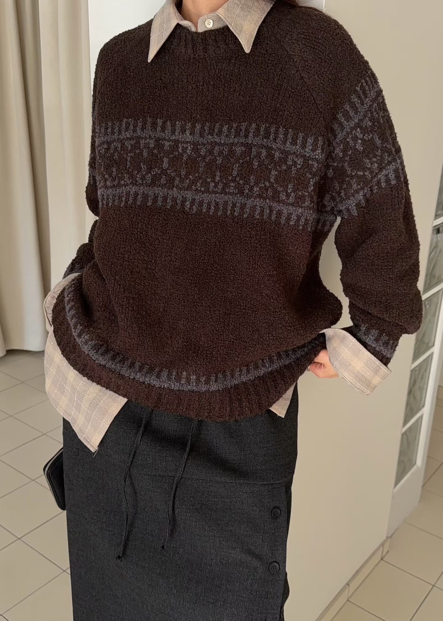 Joelle Festive Wool Knit | 簡約羊毛精緻針織