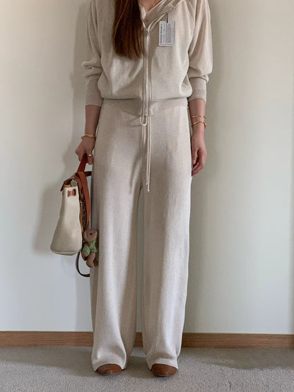 [𝑳𝒊𝒏𝒆𝒏 𝑬𝒅𝒊𝒕] Fit Chic Casual Linen Sweatpants