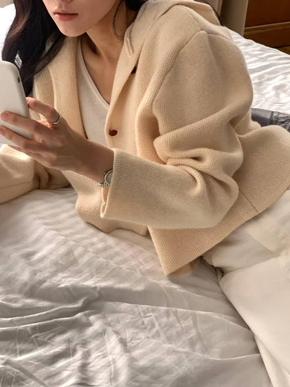 【Monotour 連線】慵懶落肩針織外套